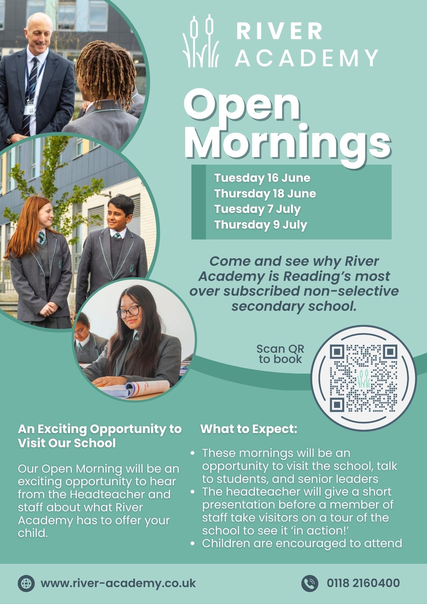 Open Morning flyer